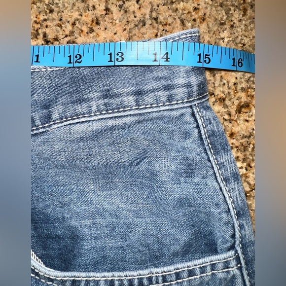 ÉTICA IRIS RELAXED BARREL JEAN, Size 28 Color is light blue wash EUC Like New - Picture 7 of 10